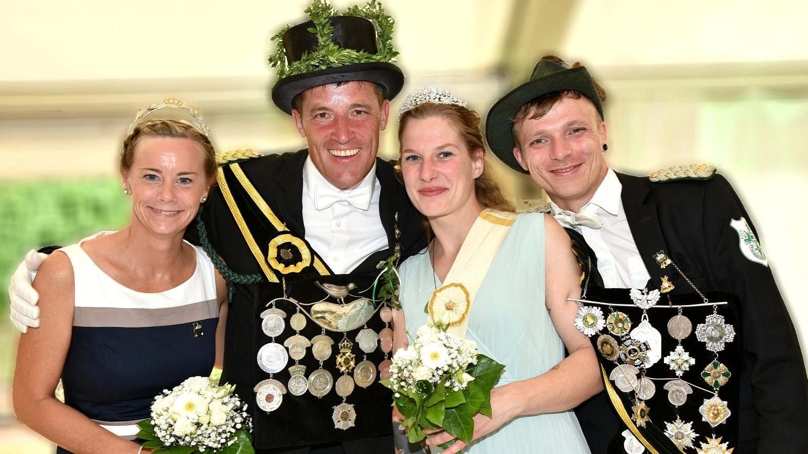 Jubiläumsschützenfest in Bödexen: Neue Königspaare führen die Schützen in die kommenden zwei Jahre