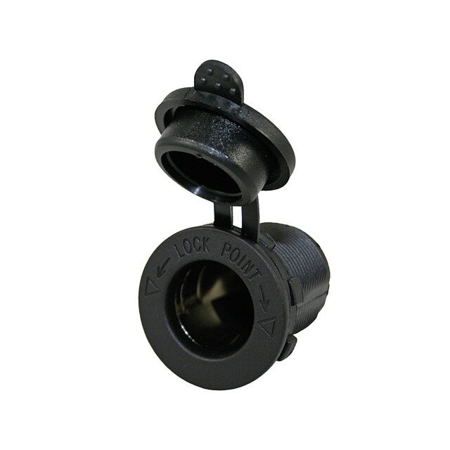 12 V Steckdose 15 A – schwarz | H.A.B.A.