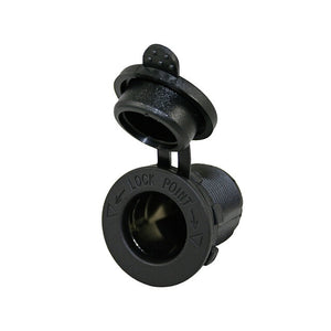 12 V Steckdose 15 A – schwarz | H.A.B.A.