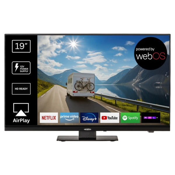 19 Zoll Smart-TV LET D‑TV Premium X‑Serie, schwarz