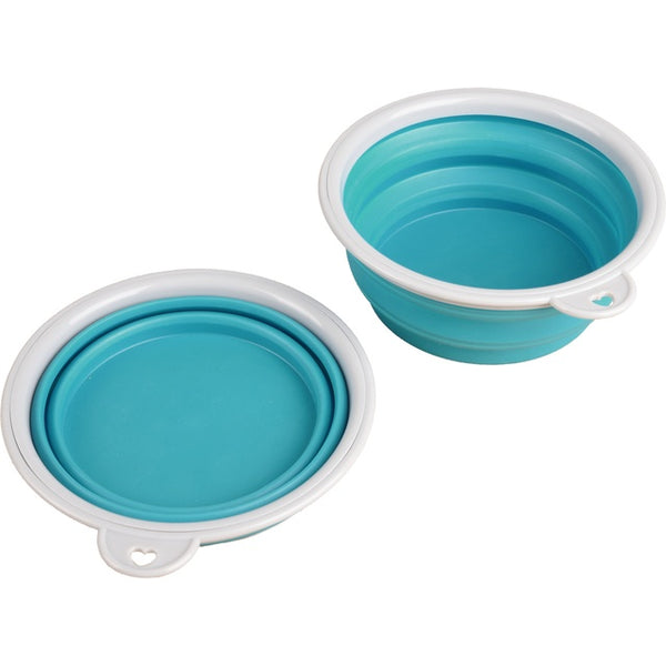 2in1 Reisebecher Trinka Flamingo für Hunde