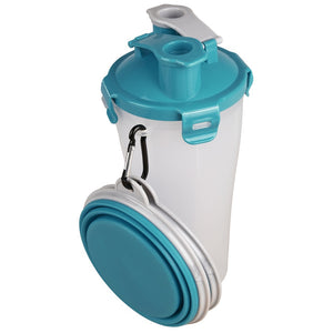 2in1 Reisebecher Trinka Flamingo für Hunde - 4