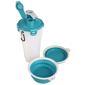 2in1 Reisebecher Trinka Flamingo für Hunde - 7