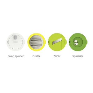 4-in-1 Salatzubereitungs-Set von Joseph Joseph - 4