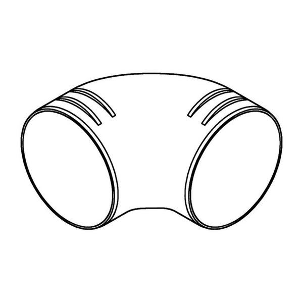 90° Bogen Ø 90 mm – Webasto Heizungszubehör - 2