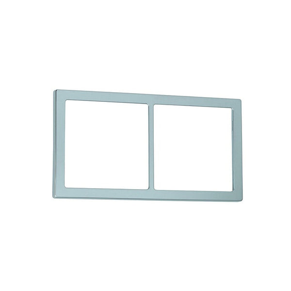 Abdeckrahmen 2-fach Silber | FAWO - 2