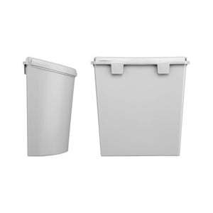 Abfallbehälter BRUNNER Pillar XL 10 l grau