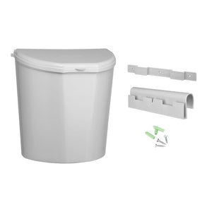 Abfallbehälter BRUNNER Pillar XL 10 l grau - 5