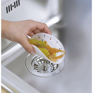 Abfluss-Sieb WENKO aus Silikon – Weiß, 12 cm - 4