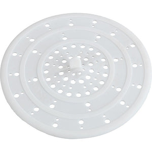 Abfluss-Sieb WENKO aus Silikon – Weiß, 12 cm - 7