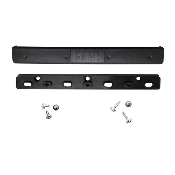 Abschlussleiste KiiPER schwarz für Aufbewahrungsnetz