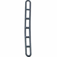 Abspann-Leiterelemente grau, 6er Pack