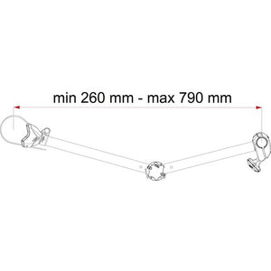Abstandshalter Bike Block FIAMMA Pro S D3 tiefschwarz - 2