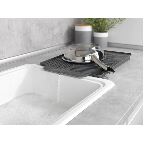 Abtropfmatte WENKO grau – Praktisch & stilvoll