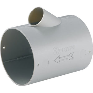 Abzweig-T AT truma 65mm Durchmesser 22mm achatgrau