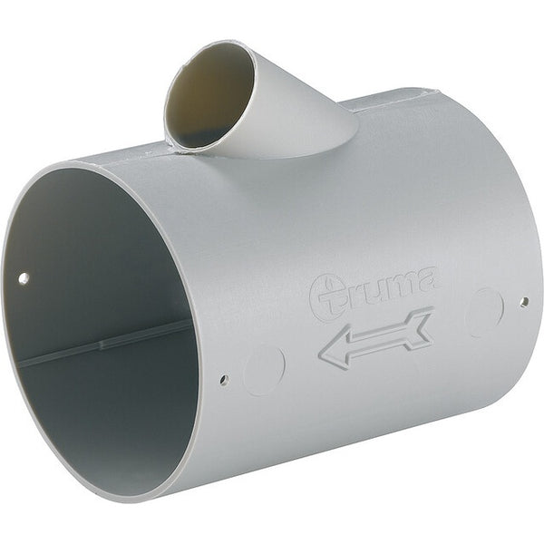 Abzweig-T AT truma 65mm Durchmesser 22mm achatgrau