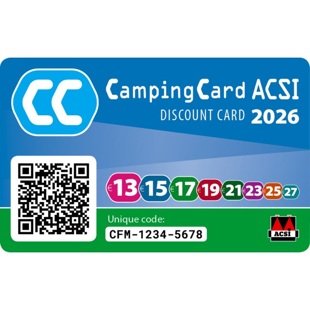 ACSI CampingCard 2026 – Stellplatzführer (Englisch)