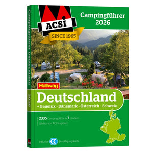 ACSI Campingführer Deutschland 2026 – 2.500 Plätze