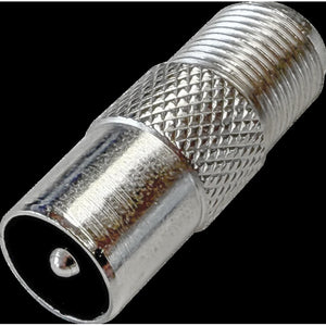 Adapter F-Buchse → Koaxstecker (MEGASAT)