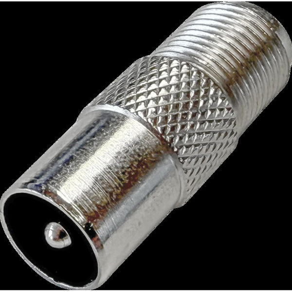 Adapter F-Buchse → Koaxstecker (MEGASAT)