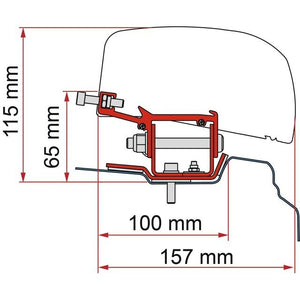 Adapter FIAMMA für Renault Trafic L1 ab 2014
