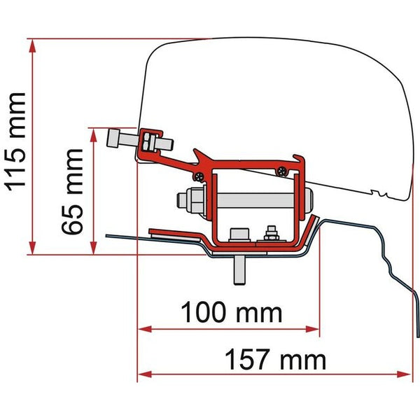 Adapter FIAMMA für Renault Trafic L1 ab 2014