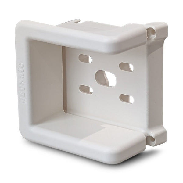 Adapter gerader Winkel für Zusatzschloss, creme