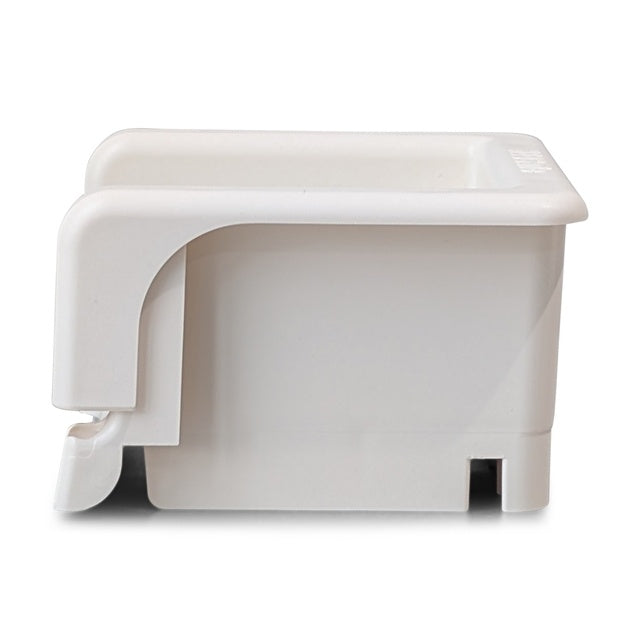 Adapter gerader Winkel für Zusatzschloss, creme