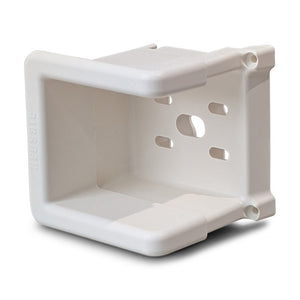 Adapter gerader Winkel für Zusatzschloss, creme - 3