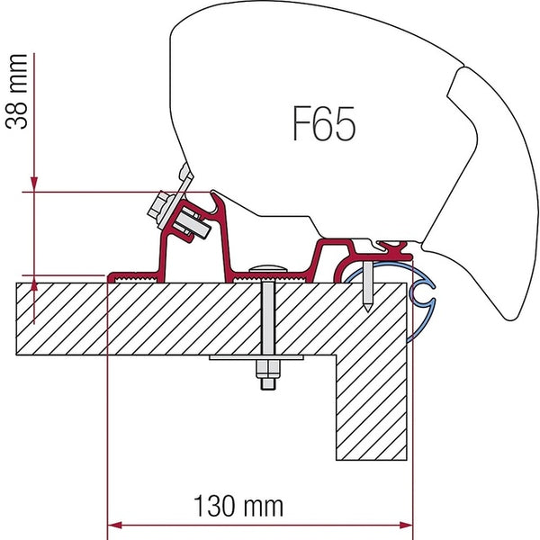 Adapter Kit Fiamma für Caravan - Standard