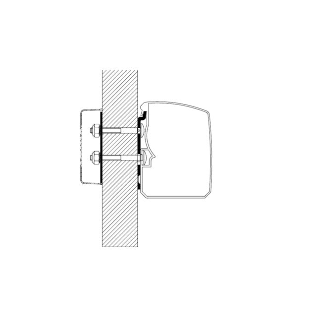 Adapter THULE für Omnistor 3200 Wandmarkise