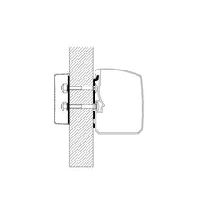 Adapter THULE für Omnistor 3200 Wandmarkise