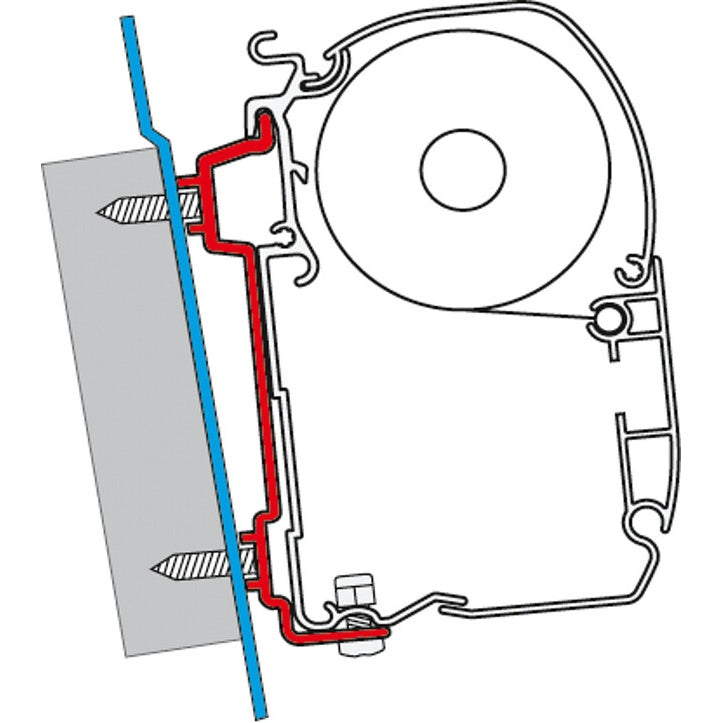 Adapterkit FIAMMA F45S/F45L für Ford Transit