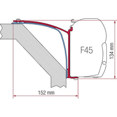 Adapterkit Fiamma für Laika - F45S / F45L