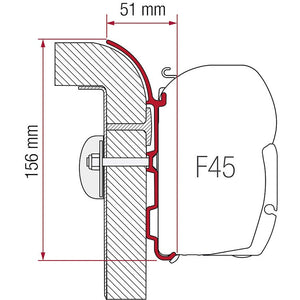 Adapterkit für Fiamma F45S/F45L - 3-teilig