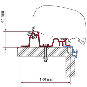 Adapterkit für Fiamma F65 S/L – 4-teilig