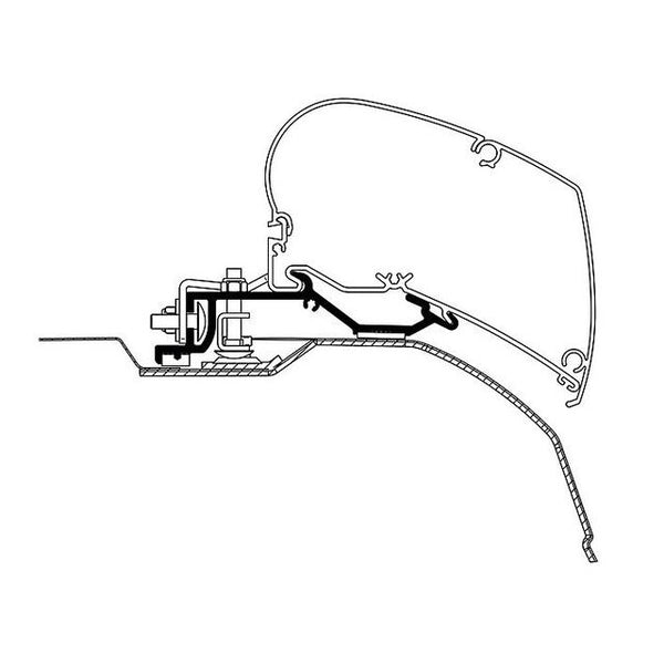 Adapterkit für Omnistor 6 Ducato/Jumper/Boxer