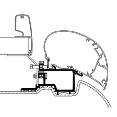 Adapterkit THULE für Sprinter & VW Crafter 2006-2017