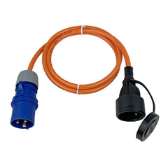 Adapterleitung H07BQ-F 3G2,5 1,5m CEE 16A orange