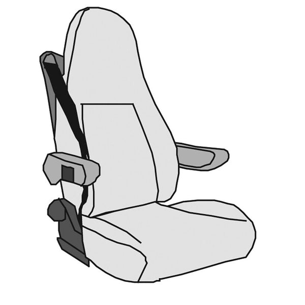 Aguti GIS-Liner Sitzbezug Velours – 2-teilig sand - 3