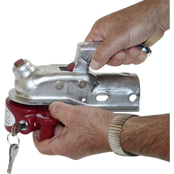 AL-KO Bügelschloss Diebstahlsicherung rot (universal)