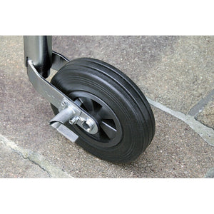 AL-KO Stützrad Pinstop 200x50 Vollgummi Kunststofffelge