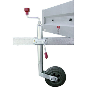 AL-KO Stützrad Pinstop 200x50 Vollgummi Kunststofffelge - 2