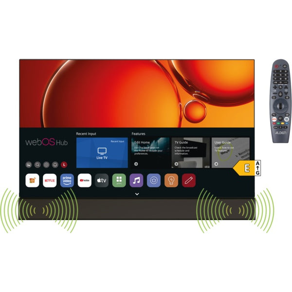 ALDEN Smartwide 24 Zoll Smart TV – WebOS & SoundPro