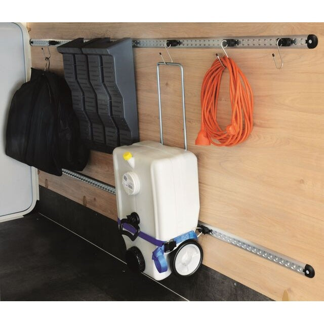 allsafe Airlineschiene halbrund light 2000 mm