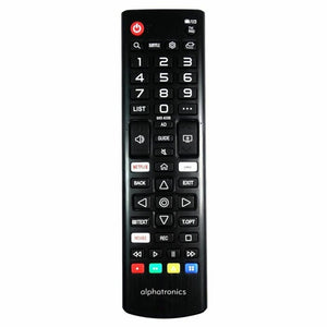 alphatronics Fernbedienung WebOS schwarz 18,3 bis 21,5 cm