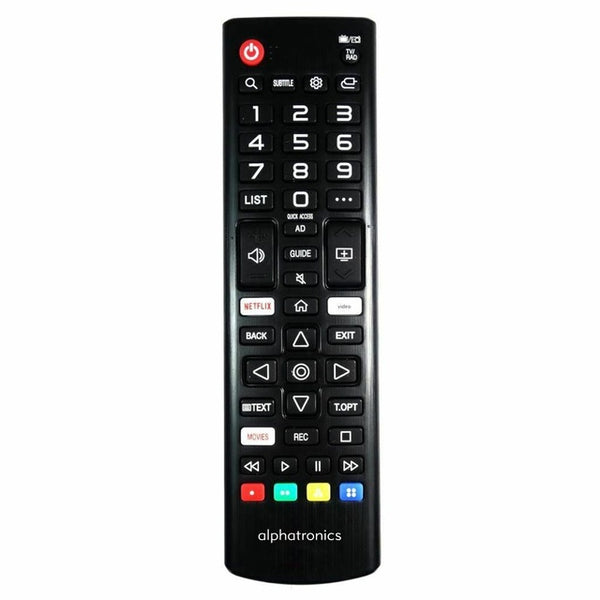 alphatronics Fernbedienung WebOS schwarz 18,3 bis 21,5 cm