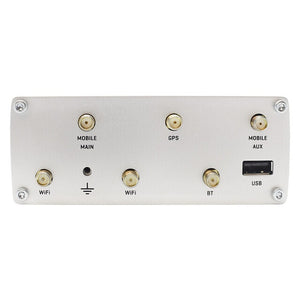 alphatronics STREAM Paket Router mit Antennen Aluminium 2 Farben 11 bis 13,2 cm