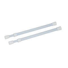 Alu-Haltestange Peggy Peg 41-71 cm weiß (2er-Set)