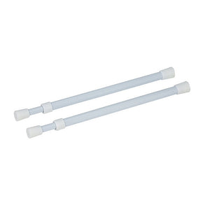 Alu-Haltestange Peggy Peg 41-71 cm weiß (2er-Set)